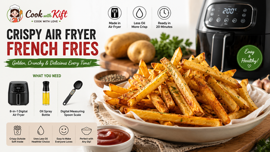 How to Make Crispy Air Fryer French Fries at Home (Golden, Crunchy & Delicious Every Time)
