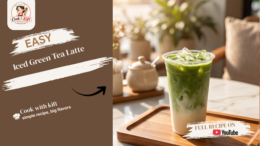 Iced Green Tea Latte