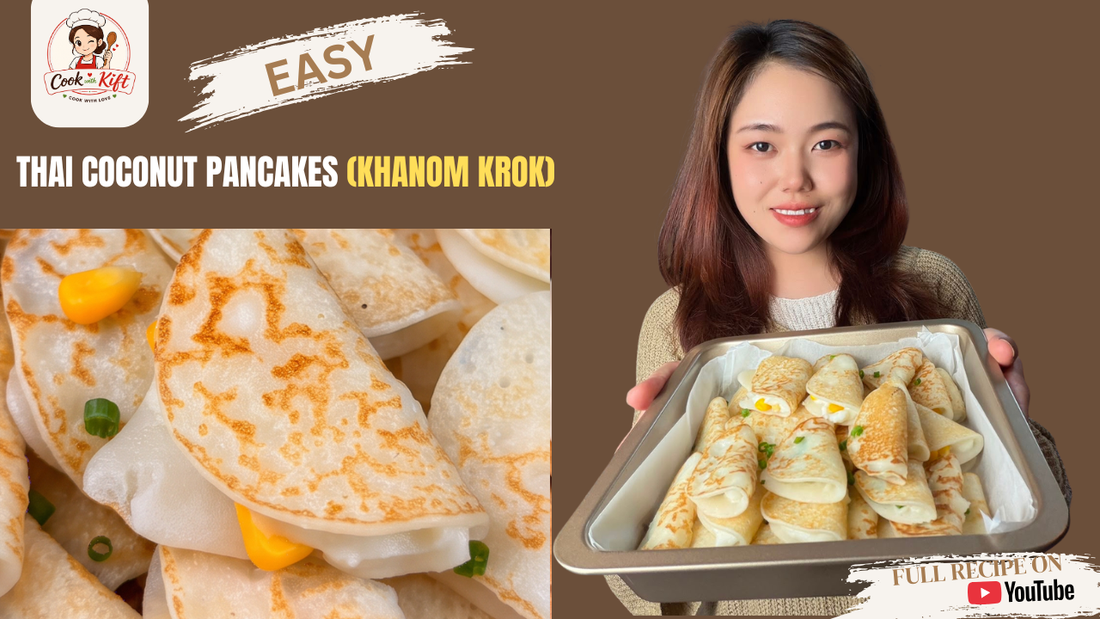 Thai Coconut Pancakes (Khanom Krok)