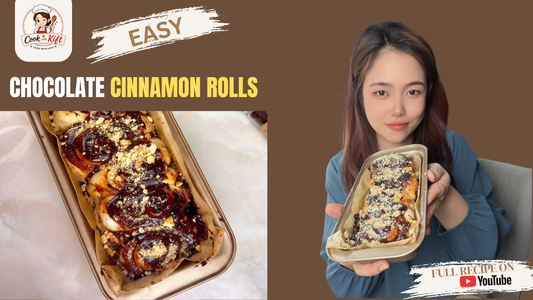 Chocolate Cinnamon Rolls | Soft, Fluffy & Delicious