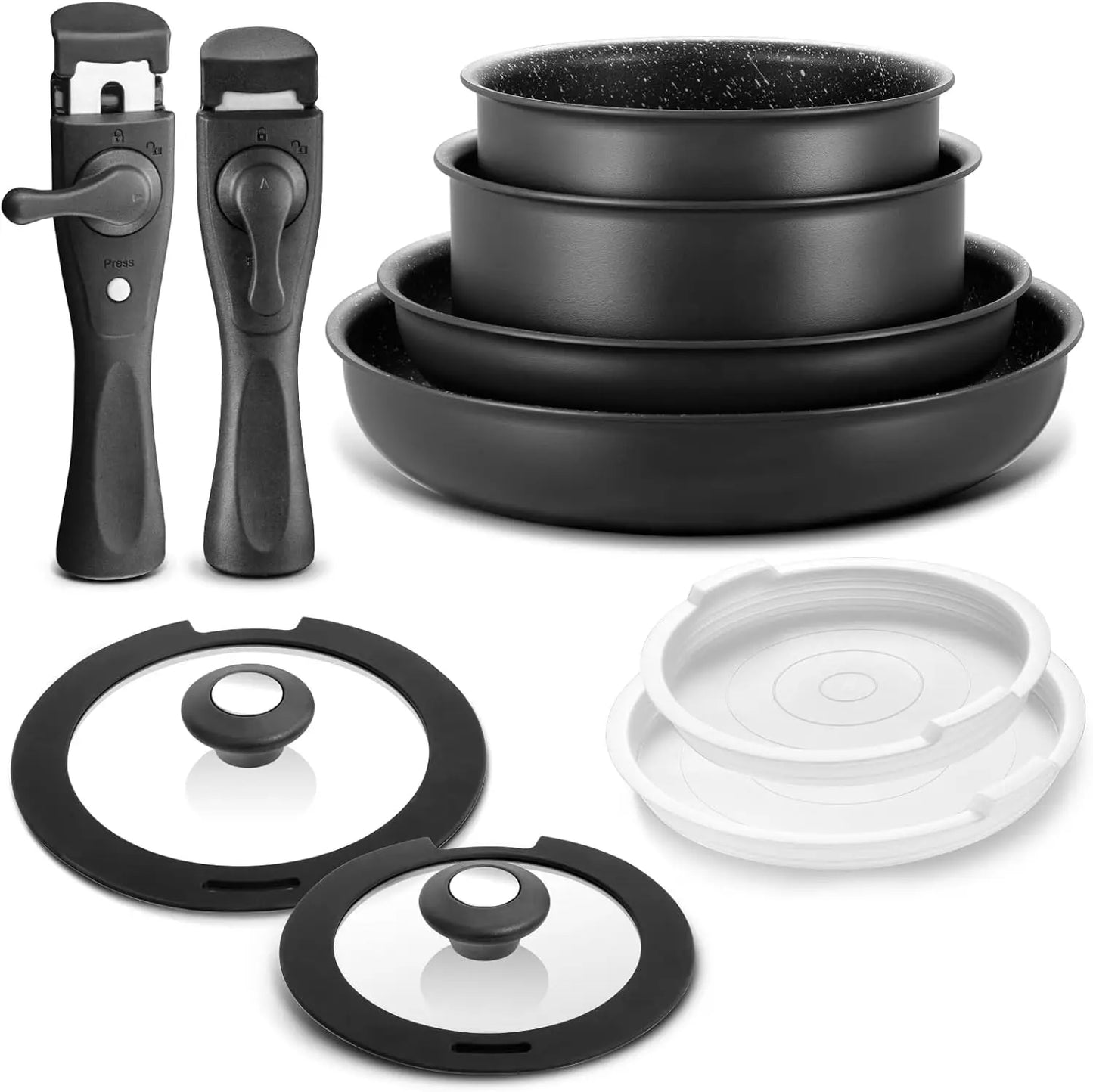 10-Piece Nonstick Induction Cookware Set