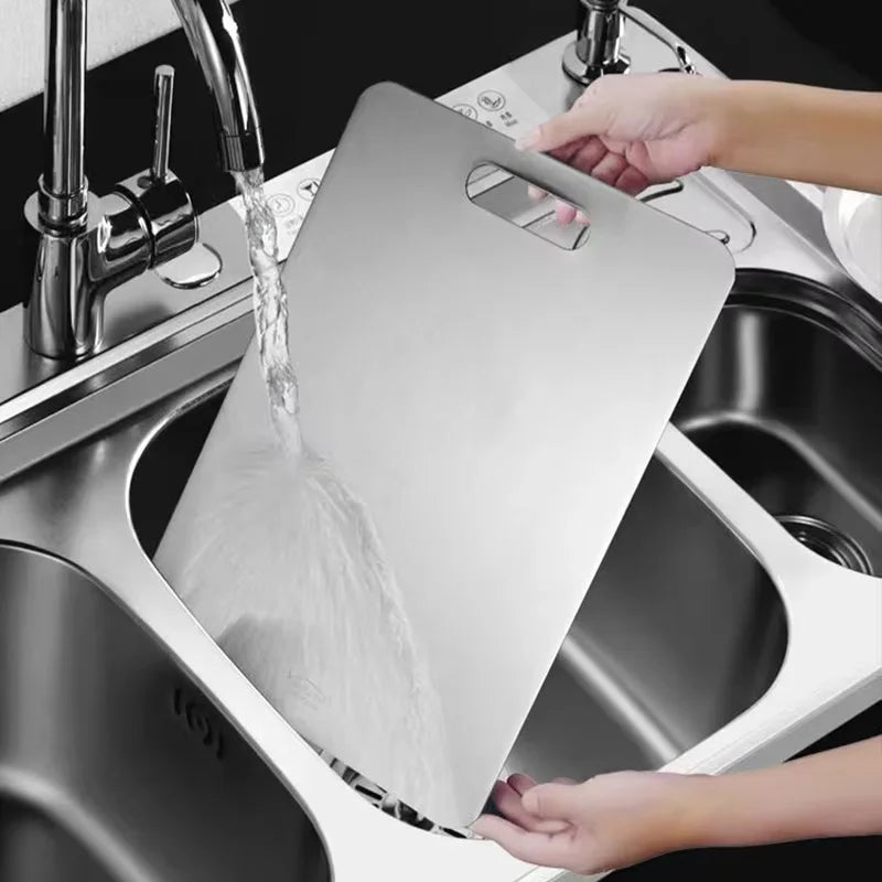 Thickened Stainless Steel Cutting Board